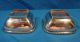 Tiffany & Co Sterling Silver Pair Salt Bowls With Gold Wash Salt Cellars photo 2