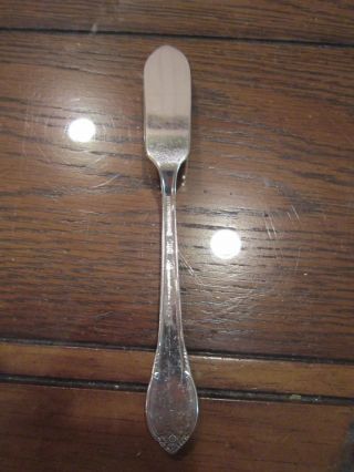 Rogers Bros 1847 Silverplate Butter Knife Remembrance Pattern Looks Great photo
