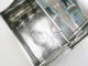 Late Victorian Silver Plated Tea/biscuit Caddy Boxes photo 4