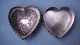 Ornate Black Starr & Frost Sterling Silver Heart - Shaped Box Other photo 1