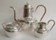 A.  Michelsen Danish Sterling Silver Coffee Set 1950 Art Moderne Tea/Coffee Pots & Sets photo 3