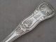 Lovely Quality Ga Kings Pattern 1842 Victorian Silver Serving Spoon 103g Other photo 3