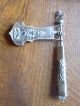 Judaica Silver Noisemaker - Grogger - With Amethyst And Lapis - Rare Russia photo 3