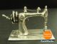 Miniature Sewing Machine 925 Sterling Silver Miniatures photo 1