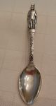 Antique Sterling Silver Souvenir Spoon Honolulu H F.  Wichman & Co.  Hallmarked Souvenir Spoons photo 3