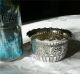 English Sterling Silver Ruffled Rim Bonbon Dish Cup James Dixon 1889 Sheffield Dishes & Coasters photo 5