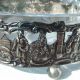 Antique Or Vintage Small German.  800 Silver & Glass Candy Basket ♅ Silver Alloys (.800-.899) photo 7