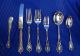 Lunt Sterling Silver Flatware And Serving Set In Monticello Design Lunt photo 5
