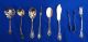 Lunt Sterling Silver Flatware And Serving Set In Monticello Design Lunt photo 6