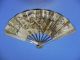 Exquisite Hand Chased Signed Japanese Sterling Silver Ohgi Fan Japan Miniatures photo 1
