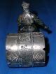 Antique Victorian Pairpoint Silverplate Baseball Player Napkin Ring Silver Plate Napkin Rings & Clips photo 2