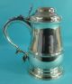 Magnificent Georgian Sterling Silver Tankard Coat Of Arms W & R Peaston 1762 Cups & Goblets photo 2