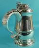 Magnificent Georgian Sterling Silver Tankard Coat Of Arms W & R Peaston 1762 Cups & Goblets photo 3