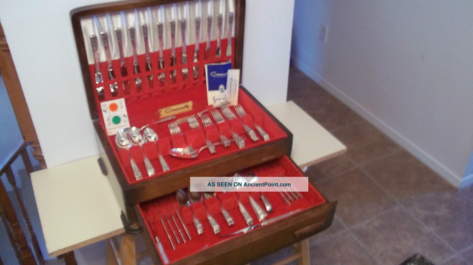 Community Coronation Set 90 Pieces 1936 The Finest Silverplate Mint Condition Oneida/Wm. A. Rogers photo