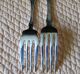 Thanksgiving Special Wallace Violet Sterling Silver Dinner Fork And Salad Fork Wallace photo 3