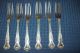 Gorham Cambridge Sterling Silver Set Of 18 Forks Tea Table Spoons 
