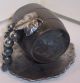 Old Victorian Antique Silver Plate Napkin Ring Wine Barrel Grapes Figural Canada Napkin Rings & Clips photo 3