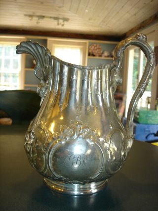 William Gale And Sons Sterling Silver Pitcher photo