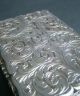 Weighty Victorian Antique Solid Silver Sterling 925 Table Snuff Box,  B’ham 1860 Boxes photo 9