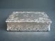 Weighty Victorian Antique Solid Silver Sterling 925 Table Snuff Box,  B’ham 1860 Boxes photo 3