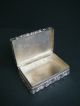 Weighty Victorian Antique Solid Silver Sterling 925 Table Snuff Box,  B’ham 1860 Boxes photo 5