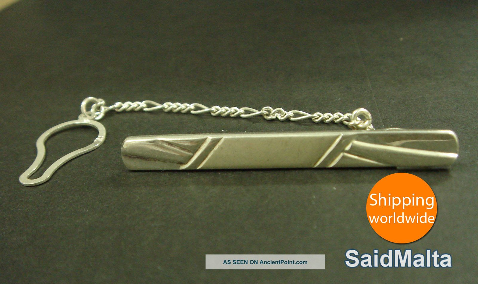 Tie Pin 925 Sterling Silver Other photo