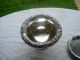 Antique S.  Kirk Repousse Sterling Silver Mayonnaise Bowl W/undertray,  6.  6 Ozt Bowls photo 8