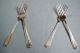 4 Louvre Dubarry Dinner Forks - Classic 1914 Wallace Quality - Clean & Table Ready Other photo 1