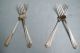4 Louvre Dubarry Dinner Forks - Classic 1914 Wallace Quality - Clean & Table Ready Other photo 2