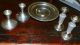 5 Pieces Of Sterling Silver: 4 Candle Holders & 1 Pedestal Mint Dish - 1522g/54oz Other photo 9