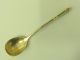 Russian Solid Silver And Enamel Spoon.  St Petersburg C.  1890 Cutlery photo 3