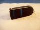 Rare Antique Civil War Era Sterling Silver Double Shade Blue Glass Matchsafe Cigarette & Vesta Cases photo 9