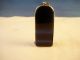 Rare Antique Civil War Era Sterling Silver Double Shade Blue Glass Matchsafe Cigarette & Vesta Cases photo 1
