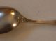 Sterling Watson Mechanics Repousse Clover Flower Suncook N.  H Souvenir Spoon Souvenir Spoons photo 4