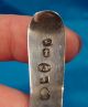 English Sterling Silver Pierced Caddy Spoon Birmingham 1802 Other photo 3