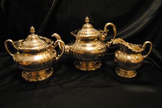 Vintage Tiffany&co Tea/coffee Set,  Silver Soldered,  From 1890 ' S Stunning photo