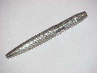 Top Quality Vintage 1961 Solid Silver Bullet Propelling Mechanical Pencil By Sjr photo