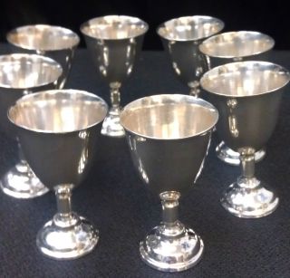 Sterling Silver Cordial Cups photo