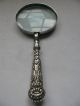 Victorian Solid Silver Handled Magnifying Glass Birmingham 1898 Adie & Lovekin Other photo 1