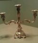 Wm Rogers 116 Pair Antique Silver Plated Candelabras 1800s Candlesticks & Candelabra photo 2