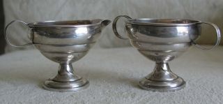 Nsco Sterling Silver Sugar And Creamer Set Scrap Or Use photo