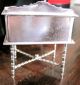 Miniature Solid Silver Desk By H Hooijkaas.  A+ Condn.  Part Of V Rare Collection Miniatures photo 5