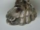 Scarce German Silver Compote Open Salt Cellar Dish Dolphin & Shell 1900 Other photo 4