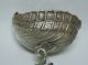 Scarce German Silver Compote Open Salt Cellar Dish Dolphin & Shell 1900 Other photo 7