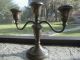 3 Candle Amston Candelabra Sterling Silver Candlestick Holder Candlesticks & Candelabra photo 2