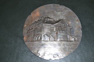 Russian Silver 1888 House And St Petersbourg Plates photo