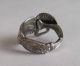 Sterling Silver Spoon Ring - Paye & Baker / Indian - Size 7 1/2 To 8 1/2 - 1920 Other photo 2