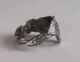 Sterling Silver Spoon Ring - Paye & Baker / Indian - Size 7 1/2 To 8 1/2 - 1920 Other photo 3