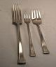 Cabot By Wallace 72 Pc Sterling Silver Flatware Silverware W/mono “r” & Chest Wallace photo 6