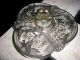 Art Deco Sterling Silver Overlay Candy Dish. . .  Signed. . . Bowls photo 1